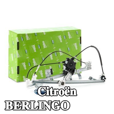 VALEO مُحرك نافذة أمامي أيسر, كهربائي, مع محرك كهربائي — 2011 Citroën Berlingo