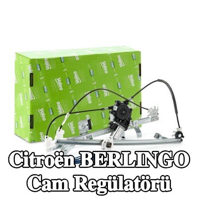 VALEO Sol ön cam regülatörü, Elektrikli, elektrik motorlu — 2002 Citroën Berlingo