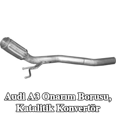 POLMO Onarım Borusu, katalitik konvertör — 2004 Audi A3