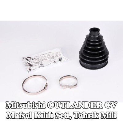 PASCAL CV kılıf kiti, tekerlek tarafı tahrik mili, Termoplast — 2002 Mitsubishi Outlander