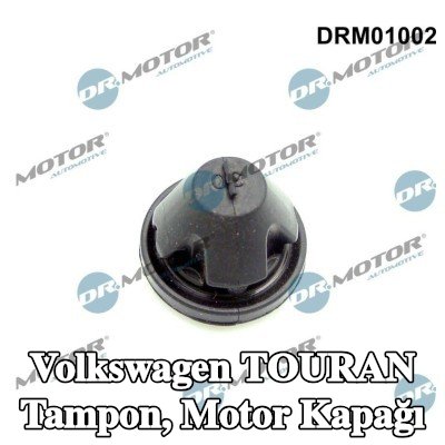 DR.MOTOR AUTOMOTIVE Tampon, motor kapağı — 2004 Volkswagen Touran