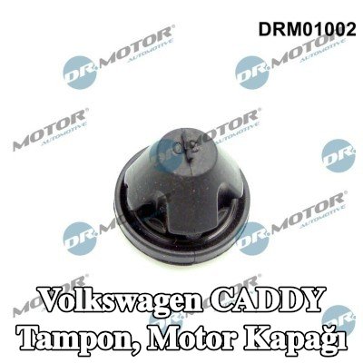 DR.MOTOR AUTOMOTIVE Tampon, motor kapağı — 2005 Volkswagen Caddy