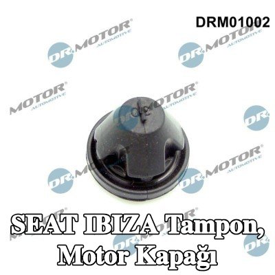 DR.MOTOR AUTOMOTIVE Tampon, motor kapağı — 2002 SEAT Ibiza