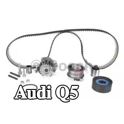 BOSCH مجموعة مضخة المياه وحزام التوقيت عدد الأسنان: 160, Width: 30mm — 2012 Audi Q5