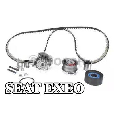 BOSCH مجموعة مضخة المياه وحزام التوقيت عدد الأسنان: 160, Width: 30mm — SEAT Exeo