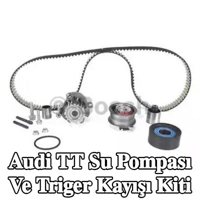 BOSCH Su pompası ve triger kayışı kiti Diş Sayısı: 160, Width: 30mm — 2012 Audi Tt