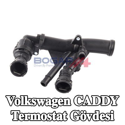 BOGAP Conta halkalı termostat gövdesi — Volkswagen Caddy