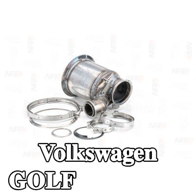 NAP carparts مرشح جسيمات الديزل مع مواد التثبيت/التركيب — 2017 Volkswagen Golf