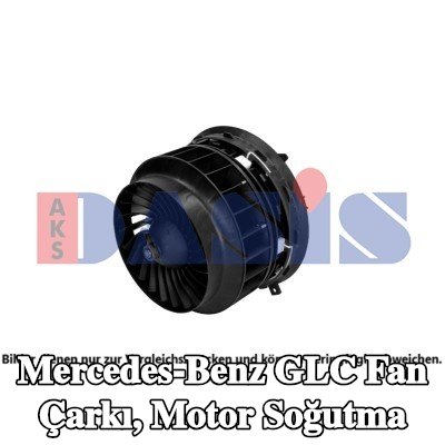AKS DASIS Fan çarkı, motor soğutma — Mercedes-Benz Glc