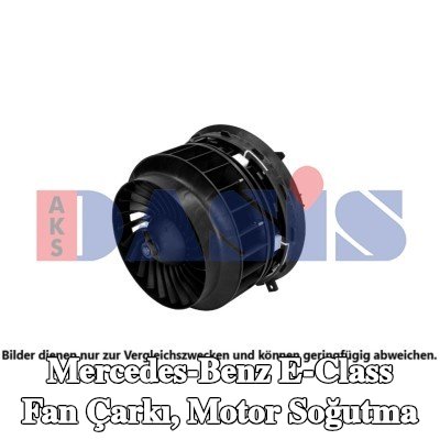 AKS DASIS Fan çarkı, motor soğutma — Mercedes-Benz E-Class