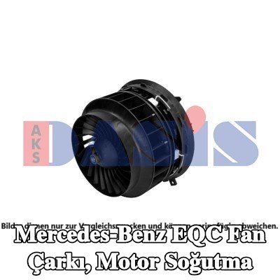 AKS DASIS Fan çarkı, motor soğutma — Mercedes-Benz Eqc