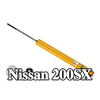 BILSTEIN ممتص الصدمات B6 Performance, المحور الخلفي, ضغط الغاز, مخمد محمل على زنبرك — Nissan 200sx