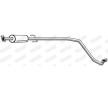 WALKER Orta susturucu 1700mm, boru ile, montaj parçaları olmadan — Chevrolet Aveo (5)