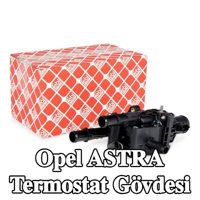 FEBI BILSTEIN Conta/sızdırmazlık elemanı ile termostat muhafazası, Sıcaklık Anahtarı ile, sensörlü — 2012 Opel Astra