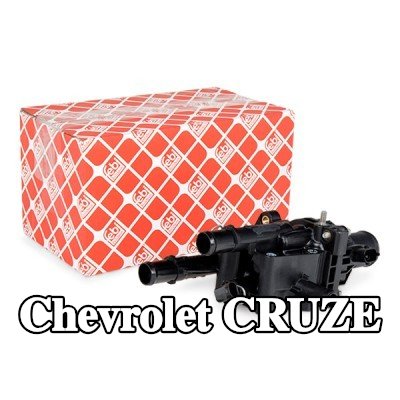 FEBI BILSTEIN غلاف الثرموستات مع الحشية/المانع للتسرب, مع مفتاح درجة الحرارة, مع جهاز استشعار — Chevrolet Cruze