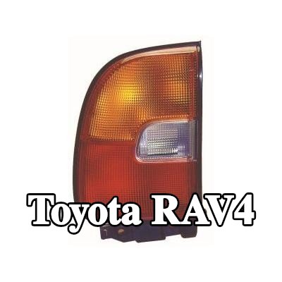 ABAKUS المصباح الخلفي الأيسر, بدون لمبة, بدون حامل لمبة — 2000 Toyota Rav4