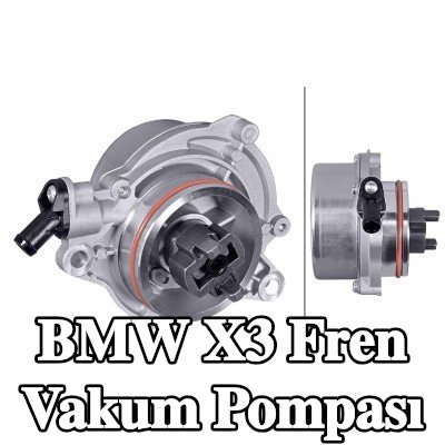 HELLA Contalı/sızdırmazlık elemanlı fren vakum pompası — 2004 BMW X3
