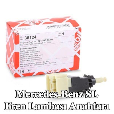 FEBI BILSTEIN Fren Lambası Anahtarı — 2002 Mercedes-Benz Sl