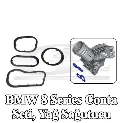 3RG Conta Seti, yağ soğutucu — BMW 8 Series