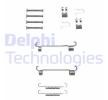 DELPHI Fren pabucu montaj kiti — Nissan Primastar (1)