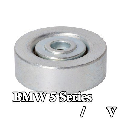 FEBI BILSTEIN بكرة الانحراف/التوجيه, V-ribbed belt Outer Diameter: 70mm — 2000 BMW 5 Series