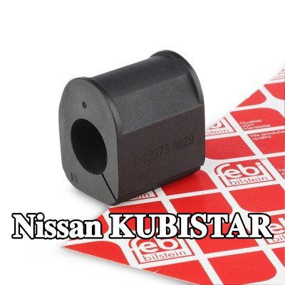 FEBI BILSTEIN جلبة قضيب مانع للانقلاب المحور الأمامي, داخلي, 22mm, مطاط — Nissan Kubistar