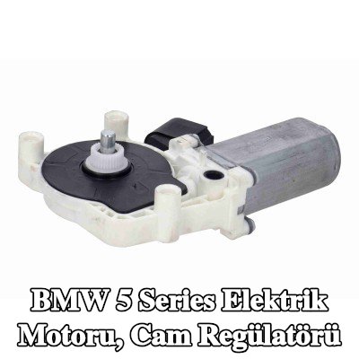 VEMO Elektrik motoru, cam regülatörü Arka Sol, 12V — 2008 BMW 5 Series