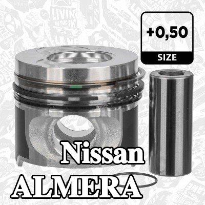 ET ENGINETEAM المكبس — Nissan Almera