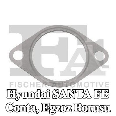 VEGAZ Conta, egzoz borusu — Hyundai Santa Fe