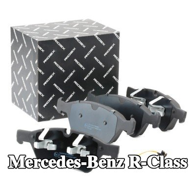 RIDEX مجموعة أقراص الفرامل والوسادات للمحور الأمامي, مع مشبك مكبس — Mercedes-Benz R-Class