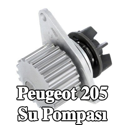 VALEO Su pompası Diş Sayısı: 20, kapak olmadan, conta/sızdırmazlık elemanları ile — Peugeot 205