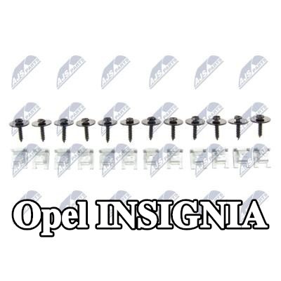 NTY مجموعة مشابك التثبيت، الهيكل — Opel Insignia