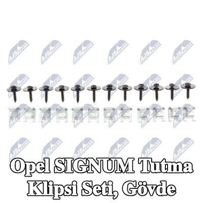 NTY Tutma Klipsi Seti, gövde — Opel Signum
