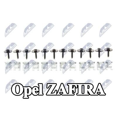 NTY مجموعة مشابك التثبيت، الهيكل — Opel Zafira