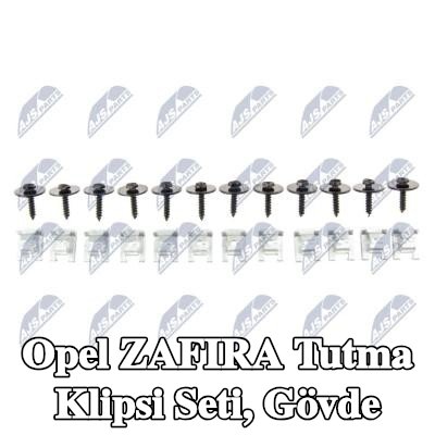 NTY Tutma Klipsi Seti, gövde — Opel Zafira