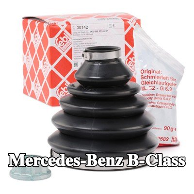 FEBI BILSTEIN طقم غطاء مفصل CV, عمود الدفع بجانب العجلة, البلاستيك الحراري — 2011 Mercedes-Benz B-Class