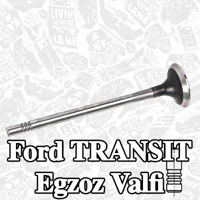 ET ENGINETEAM Egzoz valfi Krom kaplı valf gövdesi — Ford Transit