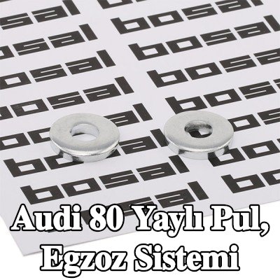 BOSAL Yaylı pul, egzoz sistemi — Audi 80
