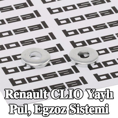 BOSAL Yaylı pul, egzoz sistemi — Renault Clio