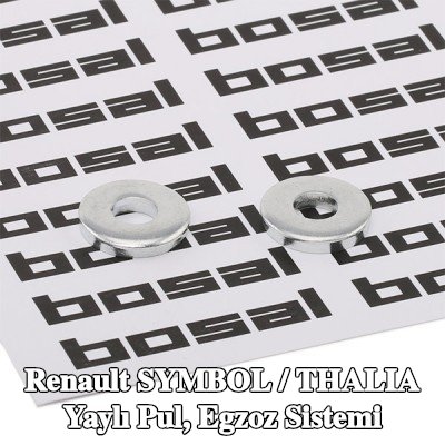 BOSAL Yaylı pul, egzoz sistemi — Renault Symbol / Thalia