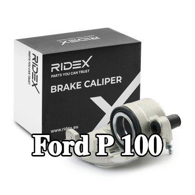 RIDEX مكابح الفرامل للمحور الأمامي, المحور الأمامي الأيمن, مع إطار تثبيت — Ford P 100