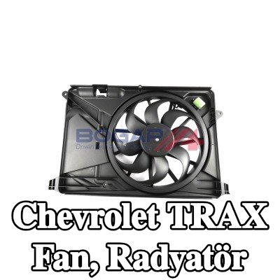 BOGAP Fan, radyatör 420mm — Chevrolet Trax