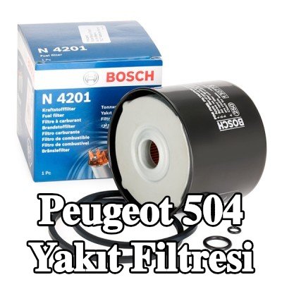 BOSCH Yakıt filtresi — Peugeot 504