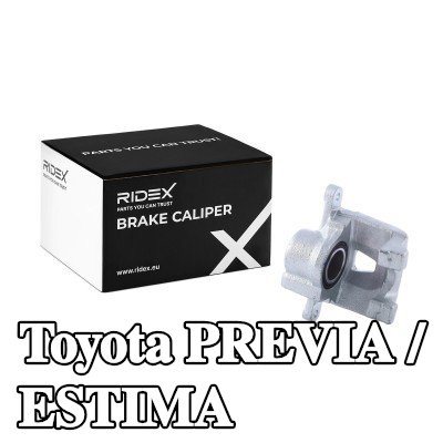 RIDEX مكابح المحور الخلفي, المحور الخلفي الأيمن, بدون حامل — Toyota Previa / Estima