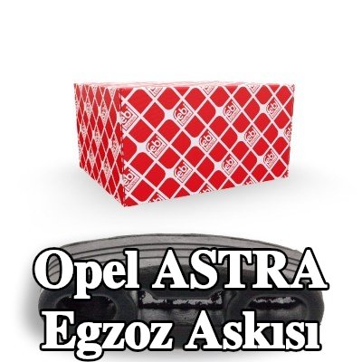 FEBI BILSTEIN Egzoz askısı Arka Aks — 1997 Opel Astra
