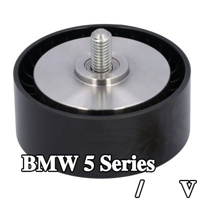 FEBI BILSTEIN بكرة الانحراف/التوجيه, V-ribbed belt Outer Diameter: 65mm — BMW 5 Series