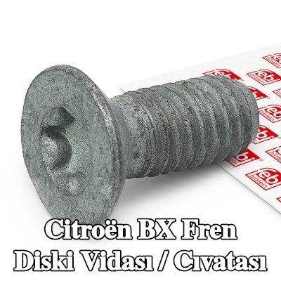 FEBI BILSTEIN Fren diski vidası / cıvatası — Citroën Bx