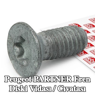 FEBI BILSTEIN Fren diski vidası / cıvatası — Peugeot Partner
