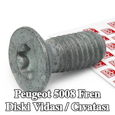 FEBI BILSTEIN Fren diski vidası / cıvatası — Peugeot 5008