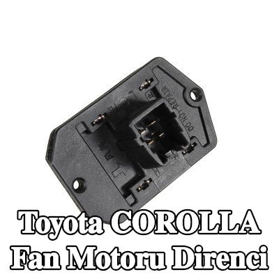 METZGER Fan motoru direnci — Toyota Corolla